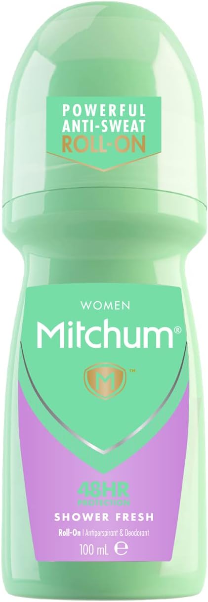 Mitchum Women 48HR Protection Roll-On Deodorant & Anti-Perspirant, Shower Fresh, 100 ml-0