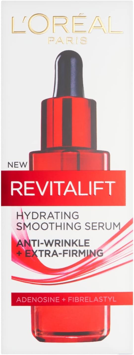 L'Oreal Paris Revitalift Hydrating Smoothing Serum, With Pro Retinol, Anti-Wrinkle and Firming, 30ml-0