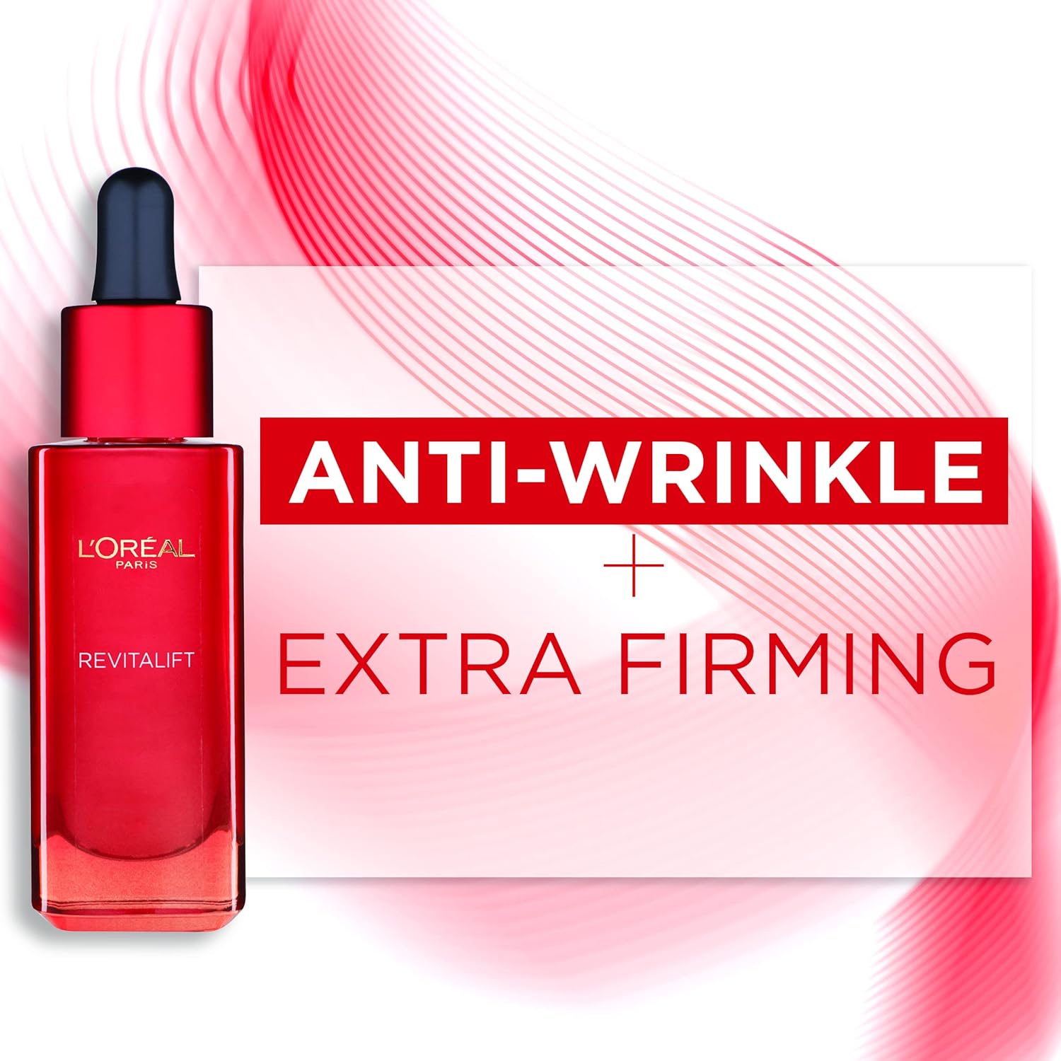 L'Oreal Paris Revitalift Hydrating Smoothing Serum, With Pro Retinol, Anti-Wrinkle and Firming, 30ml-1