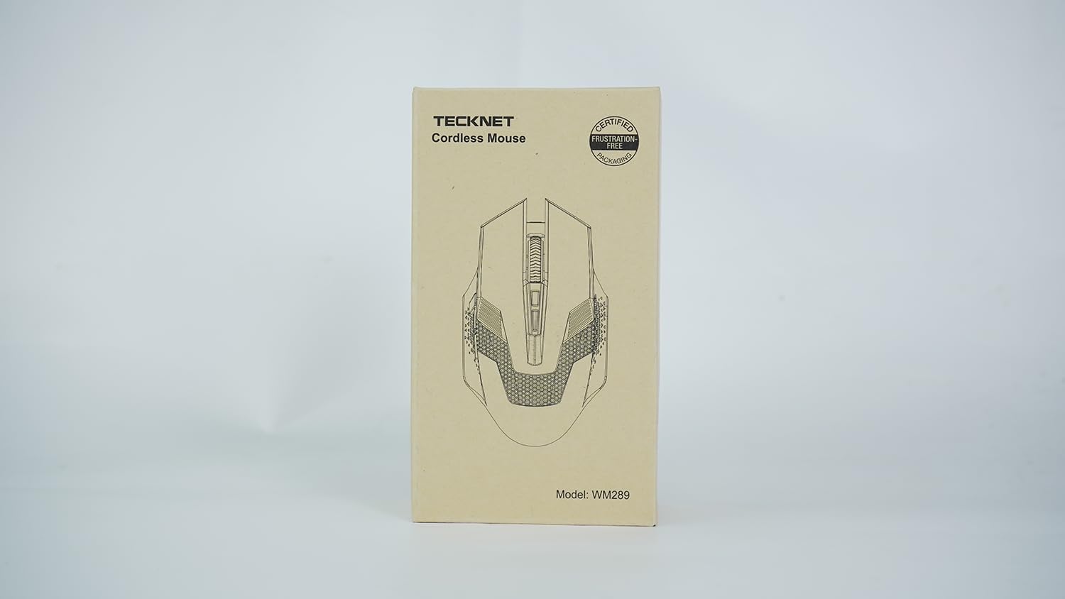 TECKNET Wireless Gaming Mouse 2.4G Optical USB Computer Mice, 8 Buttons, 4800DPI Nano Receiver for Win11, Win10, Win8, Win7, Windows XP, Vista, MAC-7