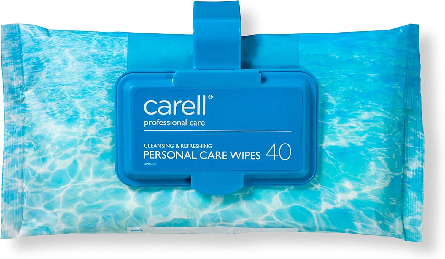 Carell Personal Care Wipes - Pack of 1 - 40 Wipes -Dermatologically Tested, Rinse Free, Multi Purpose, Cleansing Wipes Ideal for Patient Use - White-0