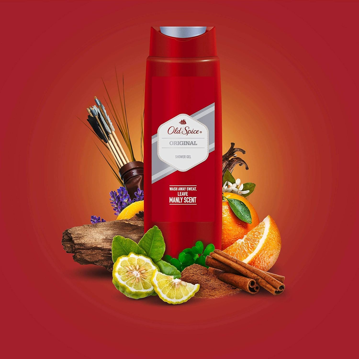 Old Spice Original Shower Gel, 250ml, pack of 6-2