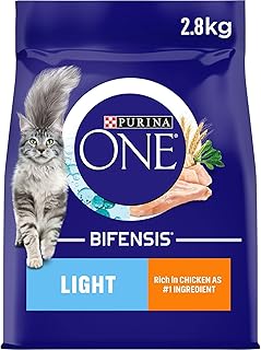 PURINA ONE Light Dry Cat Food Chicken and Wheat, 3kg