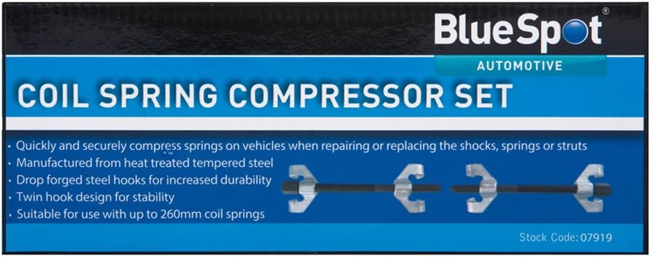 BlueSpot Tools 07919 Coil Spring Compressor Set-1