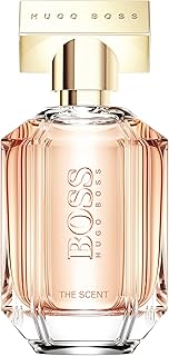 BOSS The Scent - Eau de Parfum for Her - Fragrance Fragrance with Notes of Honeyed Peach, Osmanthus Flower, Roasted Cocoa - High Longevity - 50ml