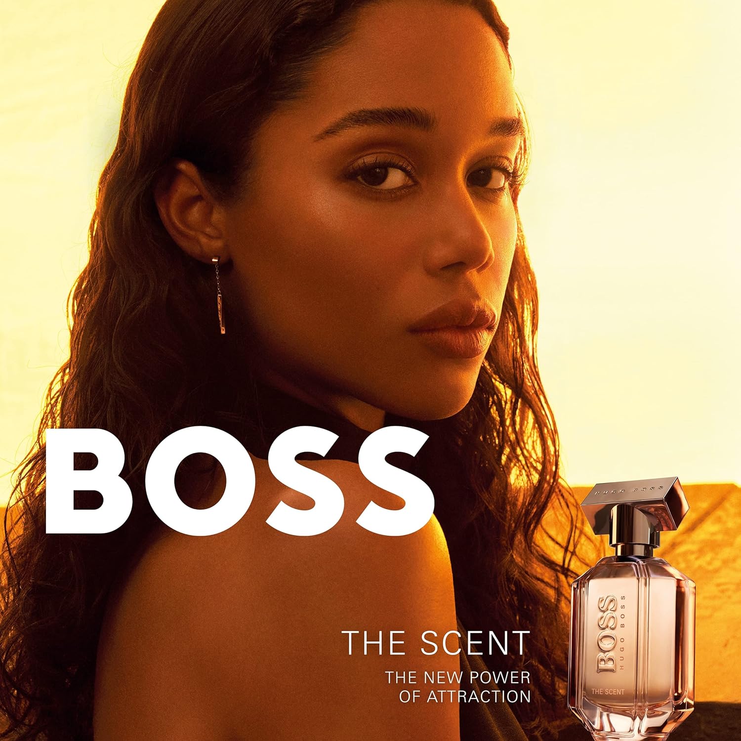 BOSS The Scent - Eau de Parfum for Her - Fragrance Fragrance with Notes of Honeyed Peach, Osmanthus Flower, Roasted Cocoa - High Longevity - 50ml-4