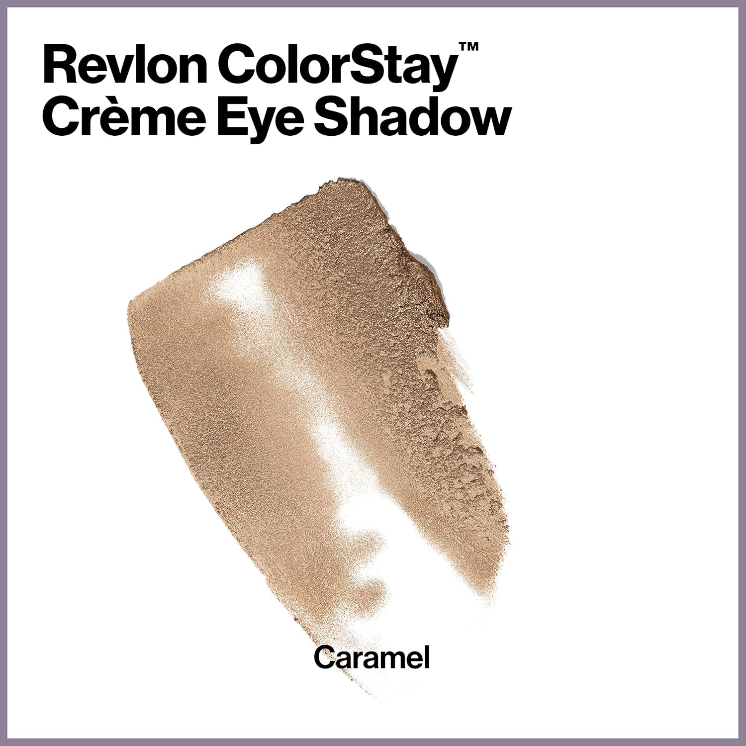 Revlon Colorstay Creme Eye Shadow, Longwear Blendable Matte or Shimmer Eye Makeup with Applicator Brush in Bronze Brown, Caramel (710)-1