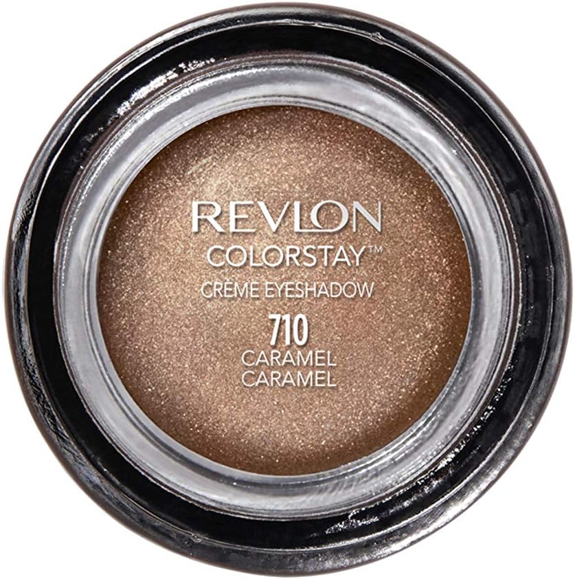 Revlon Colorstay Creme Eye Shadow, Longwear Blendable Matte or Shimmer Eye Makeup with Applicator Brush in Bronze Brown, Caramel (710)-8