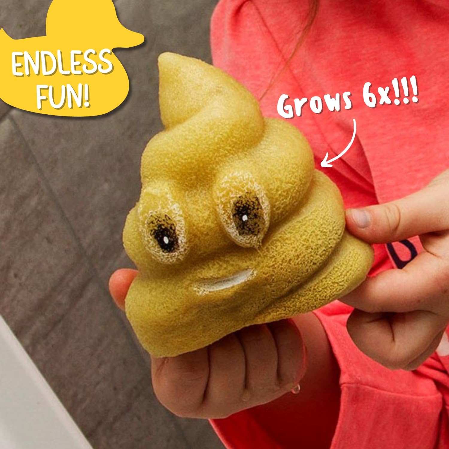 Boxer Gifts Grow a Poo Toy - Just Add Water | Fun Kids Toys - Children's Poop Gifts - Boys & Girls Birthday Presents | Joke Christmas Stocking Filler Gift Ideas For Children - Pass The Parcel Item-2