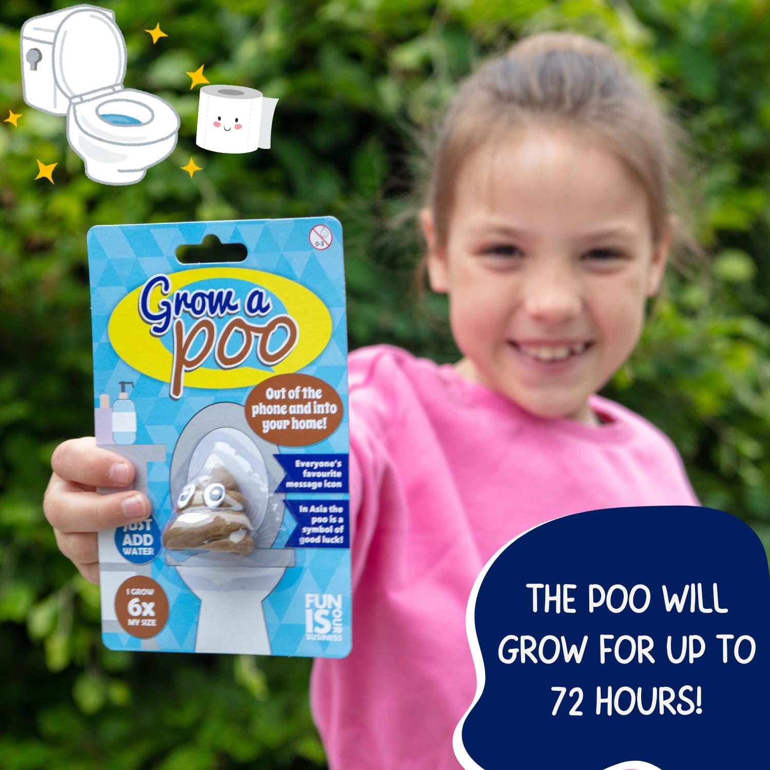 Boxer Gifts Grow a Poo Toy - Just Add Water | Fun Kids Toys - Children's Poop Gifts - Boys & Girls Birthday Presents | Joke Christmas Stocking Filler Gift Ideas For Children - Pass The Parcel Item-4