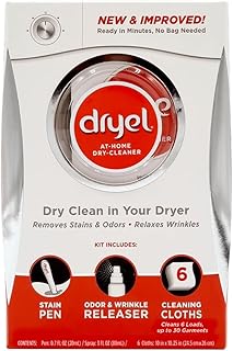 Dryel At-Home Dry Cleaning Starter Kit With Bag, Breeze Clean Scent 1 kit