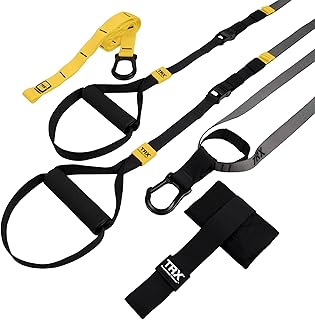 TRX GO Suspension Trainer System: Lightweight and Portable | Full Body Workout, All Levels and All Goals Includes a poster with first steps, 2 training instructions and anchors indoors and outdoors