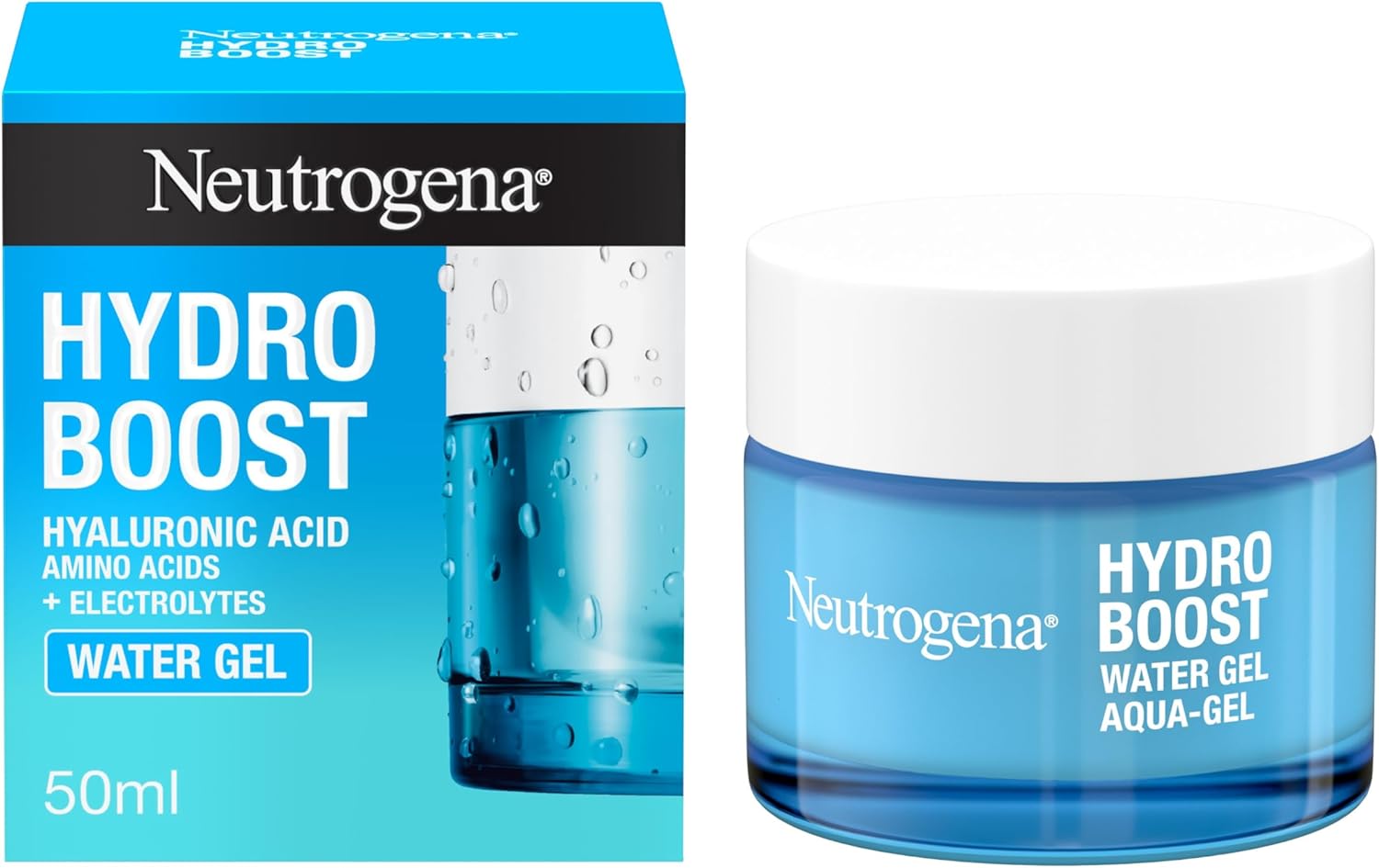 Neutrogena Hydro Boost Water Gel Moisturiser, 50 ml (Pack of 1)-0