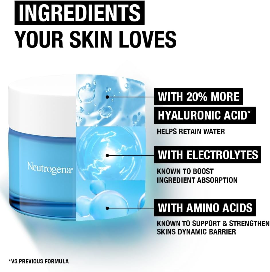 Neutrogena Hydro Boost Water Gel Moisturiser, 50 ml (Pack of 1)-4