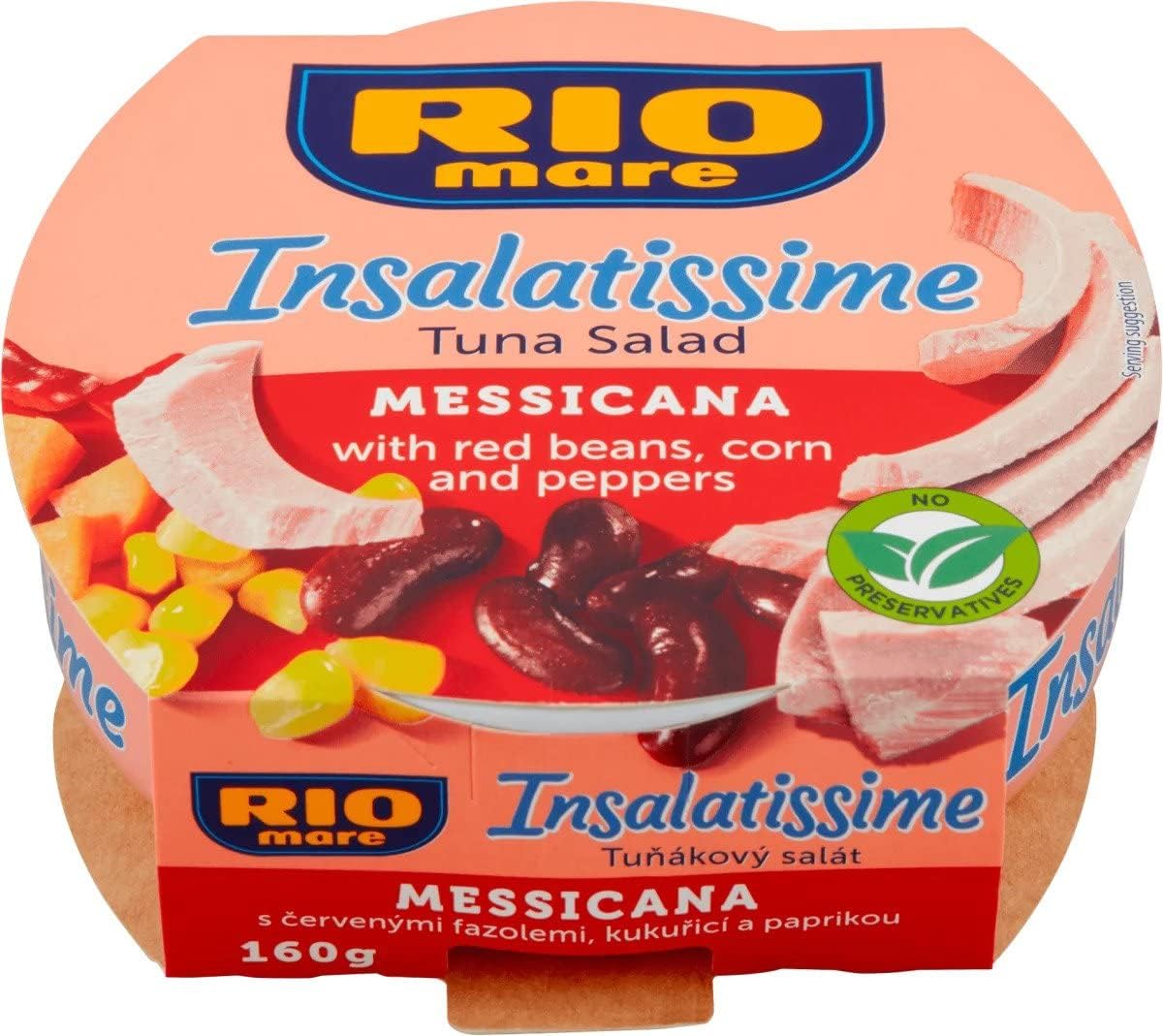 Rio Mare Tuna Salad Mexican Style 160g - Pack of 6-1