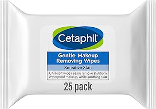 Cetaphil Gentle Makeup Removing Wipes, 25 Count