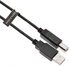 Keple 3m Printer Cable Lead Compatible with Cano n Pixma MX495 / MX535 / MX925 / TS5050 / TS5053 / TS6050 / TS8050 / TS9050 / TS9055 - Scanner Printing Cord USB A to B Male