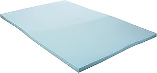 Linenspa 2 Inch Memory Foam Mattress Topper, Gel Infused Full Mattress Topper, CertiPUR-US Certified