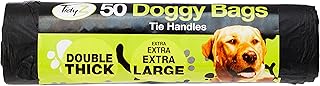 Stalwart B0197 Doggie Bags, Super Strong (Pack of 50)