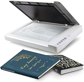 Plustek OS1180 Flatbed Scanner for A3 Graphics and Documents - Designed for Libraries, Schools or Small Offices - Scan A3 Document in 9 Seconds About