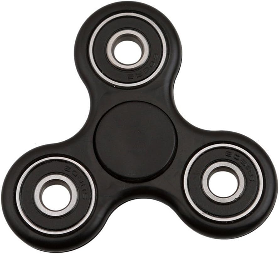 eLander Fidget Toys Hand spinner [Black], ADHD, Anxiety, and Autism Adult Children-0