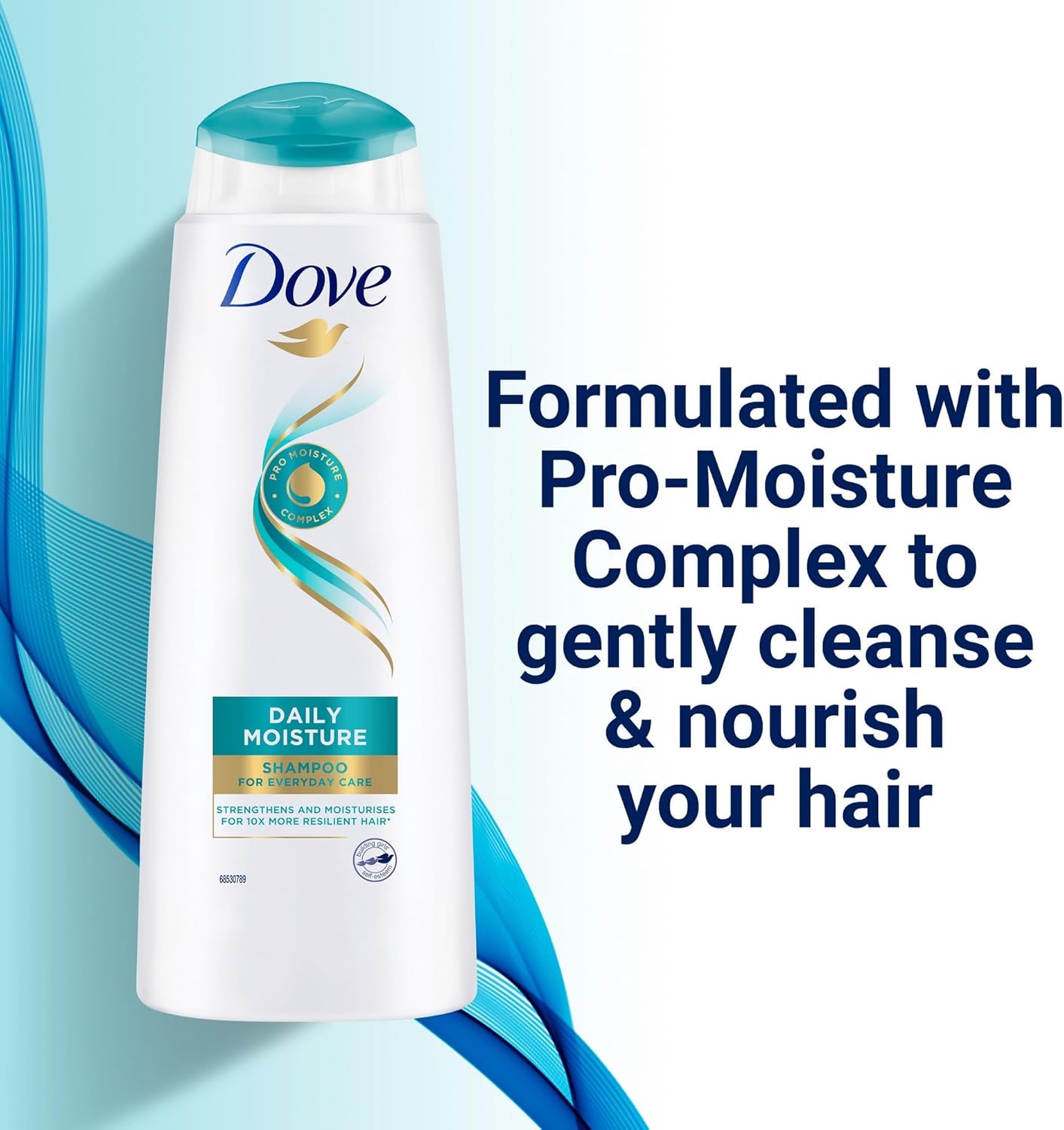 Dove Daily Care Shampoo 400ml-3