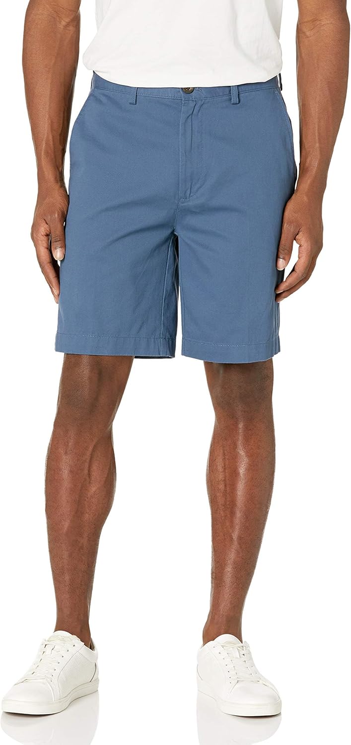 Amazon Essentials Men's Classic-Fit 9 Inch Chino Shorts-0