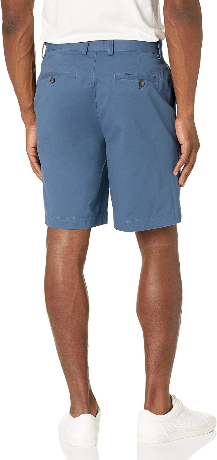 Amazon Essentials Men's Classic-Fit 9 Inch Chino Shorts-1