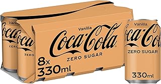 Coca-Cola Zero Sugar Vanilla 8 x 330 ml