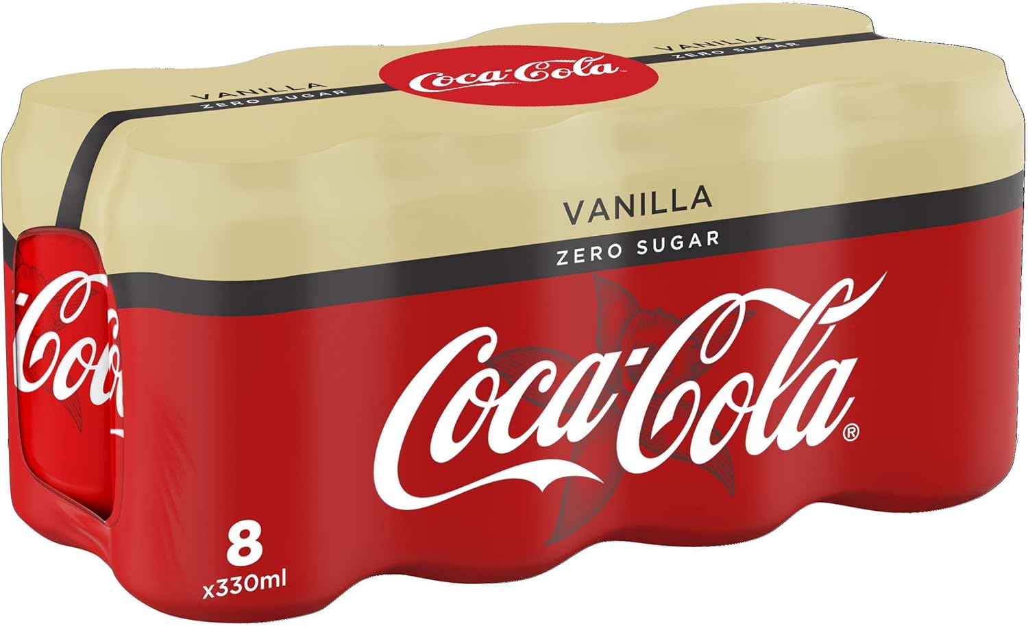 Coca-Cola Zero Sugar Vanilla 8 x 330 ml-1