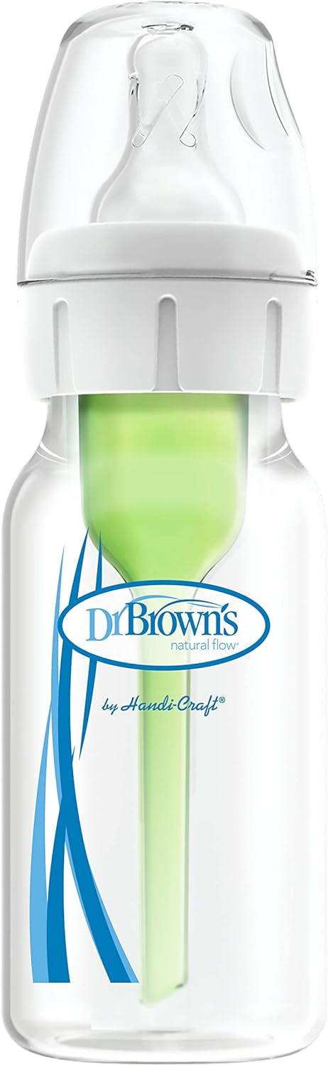 Dr. Brown's Options+ Anti-Colic Baby Bottle, Narrow Neck, 120ml, 1 Pack-0