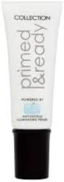 Collection Cosmetics Primed and Ready Illuminating Primer, Dewy Finish For Dry Skin, 25ml, Pearl (Packaging may vary)-0