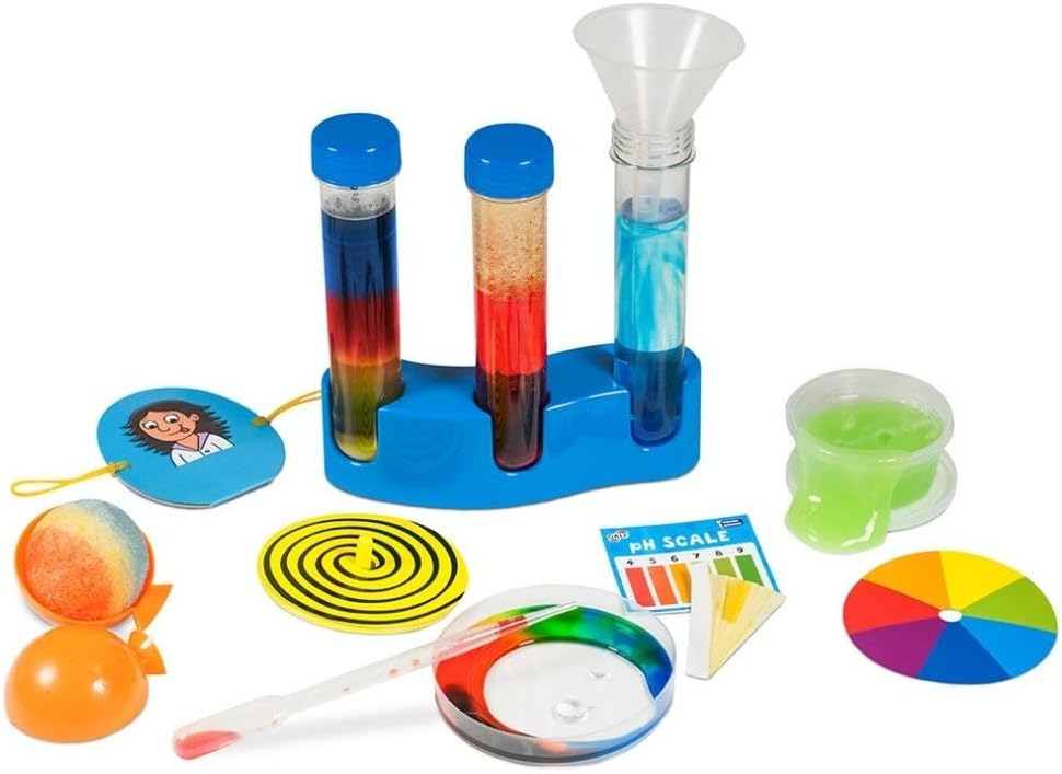 Galt Science Lab - Explore and Discover Science Kit for Kids, Childrens Craft Set - 20 Fun STEM Science Experiments and Guide Book - Make a Kaleidoscope, Lava, Bouncy Ball and More - For Ages 6 Plus-2