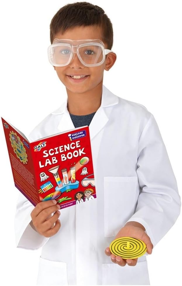 Galt Science Lab - Explore and Discover Science Kit for Kids, Childrens Craft Set - 20 Fun STEM Science Experiments and Guide Book - Make a Kaleidoscope, Lava, Bouncy Ball and More - For Ages 6 Plus-4