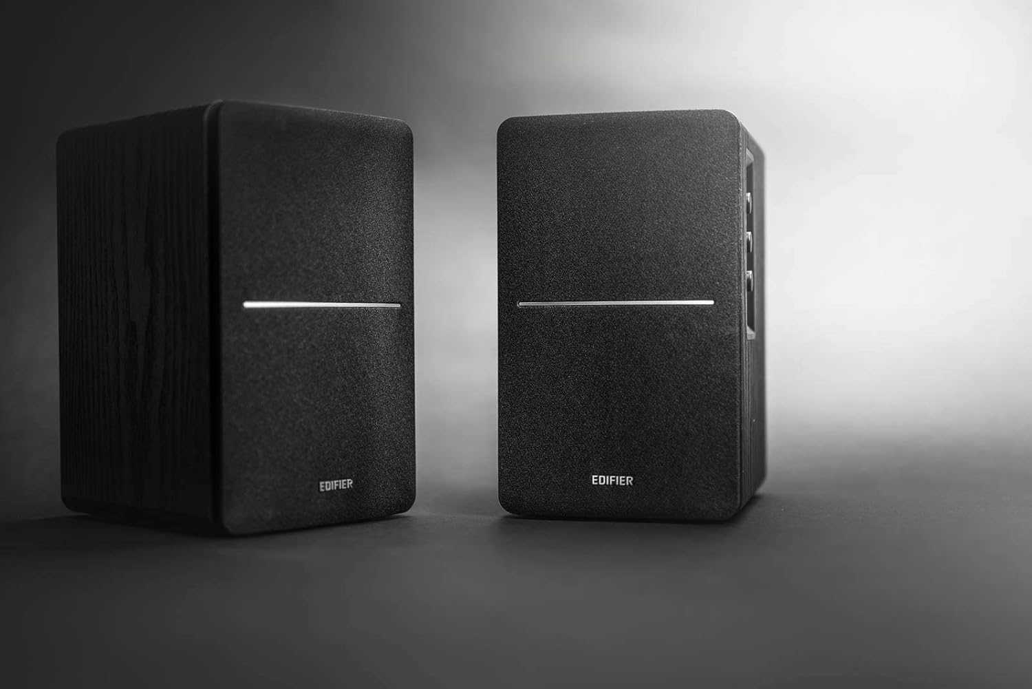 Edifier R1280DB Powered Bluetooth Bookshelf Speakers - Optical Input - Wireless Studio Monitors - 4 Inch Near Field Speaker - 42w RMS - Black-7