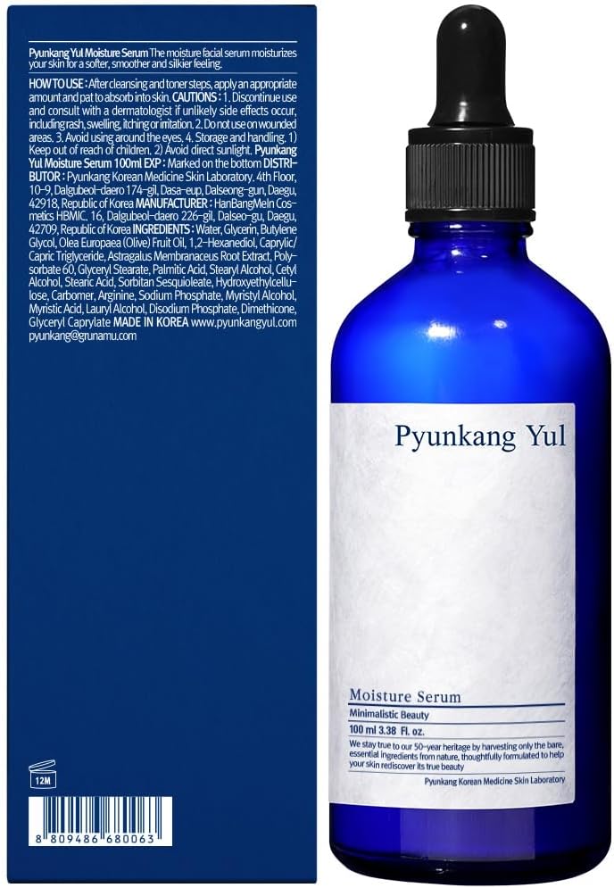 [PKY] Pyunkang Yul Moisture Serum for Balancing Hydration and oil levels, Nourishes and firms the skin with moisture, Minimal Ingredients, Zero-Irritation, Korean skincare (3.4 Fl.Oz, 100ml)-1