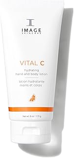 IMAGE Skincare, VITAL C Hydrating Hand and Body Lotion, Brightening and Moisturizing with Vitamin C, Shea Butter and Hyaluronic Acid, 170 g