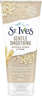 ST. Ives 150ml Gentle Smoothing Oatmeal Scrub & Mask, 150 ml (Pack of 1)