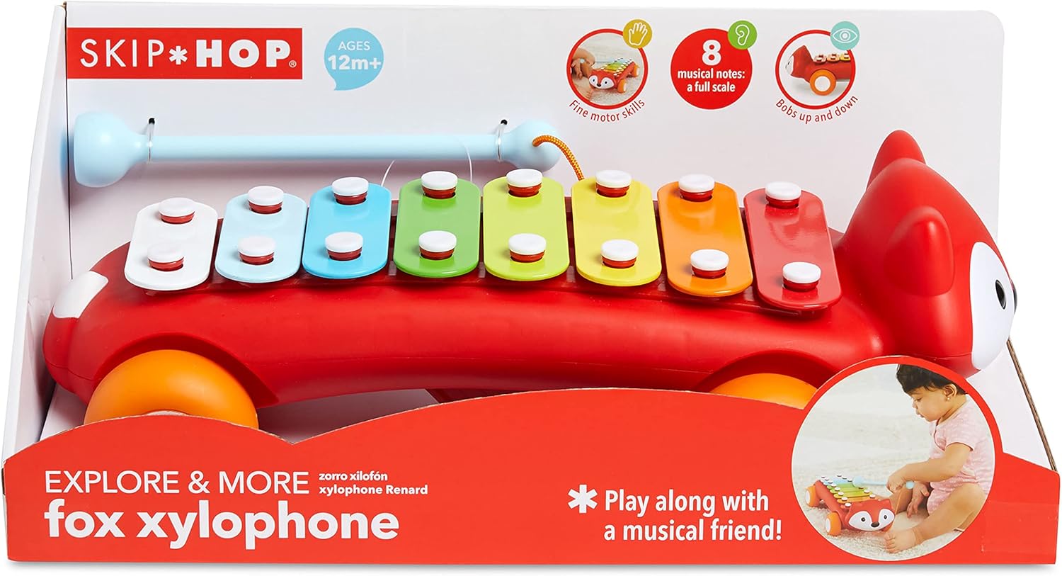 Skip Hop Explore and More Fox Xylophone-6