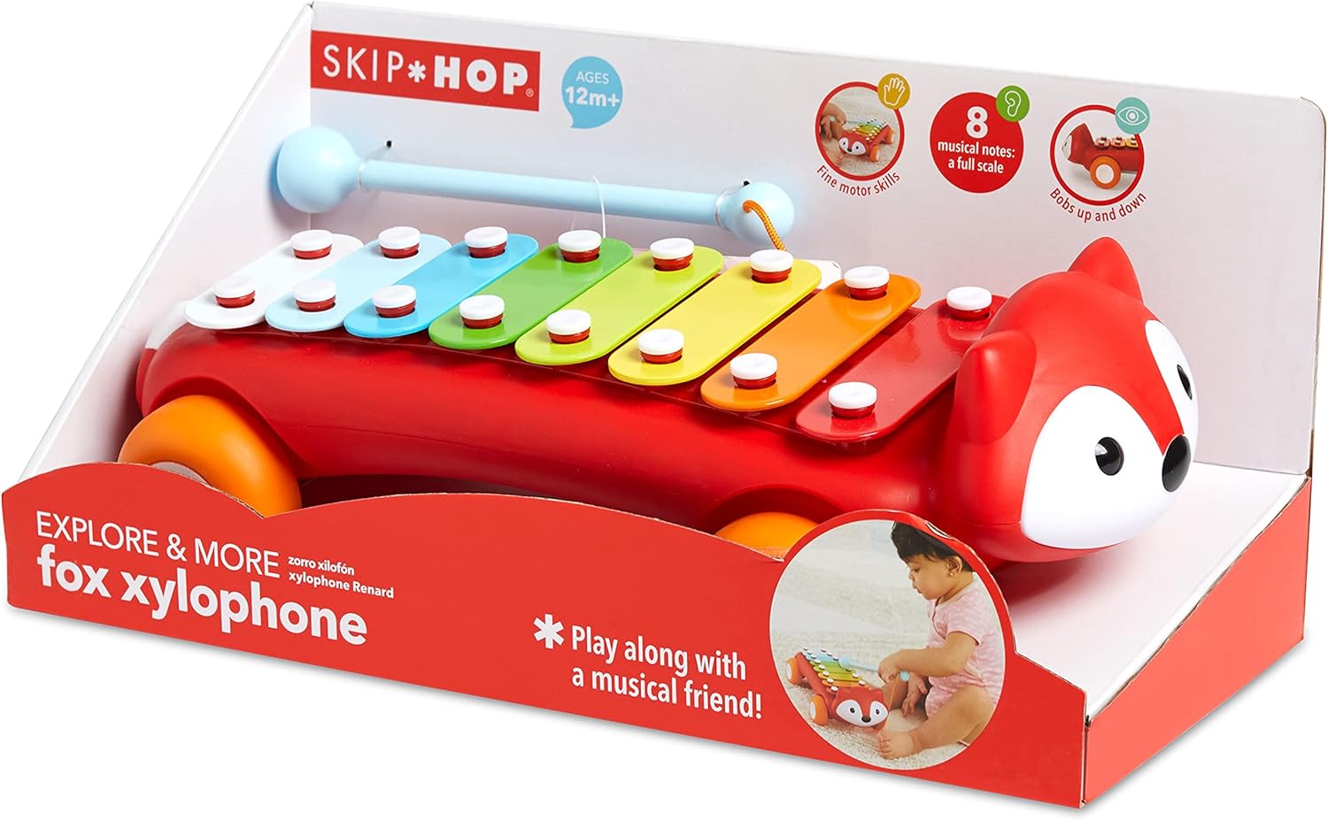 Skip Hop Explore and More Fox Xylophone-7