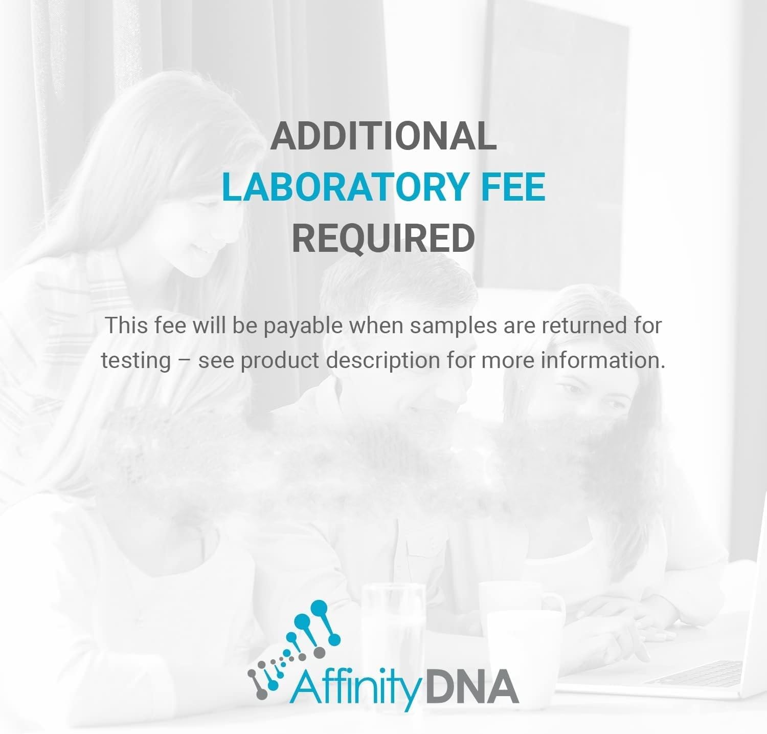 AffinityDNA Sibling DNA Testing Kit | Highly Accurate Genetic Swab Test | 18 Loci Home DNA Test Kits for 2 Brothers or Sisters | Results in 5 Working Days | Laboratory Fee Not Included-1