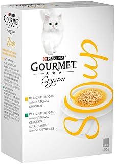 Gourmet Soup Classic with Natural Chicken, 4 x 40g, 4count (Pack of 1)