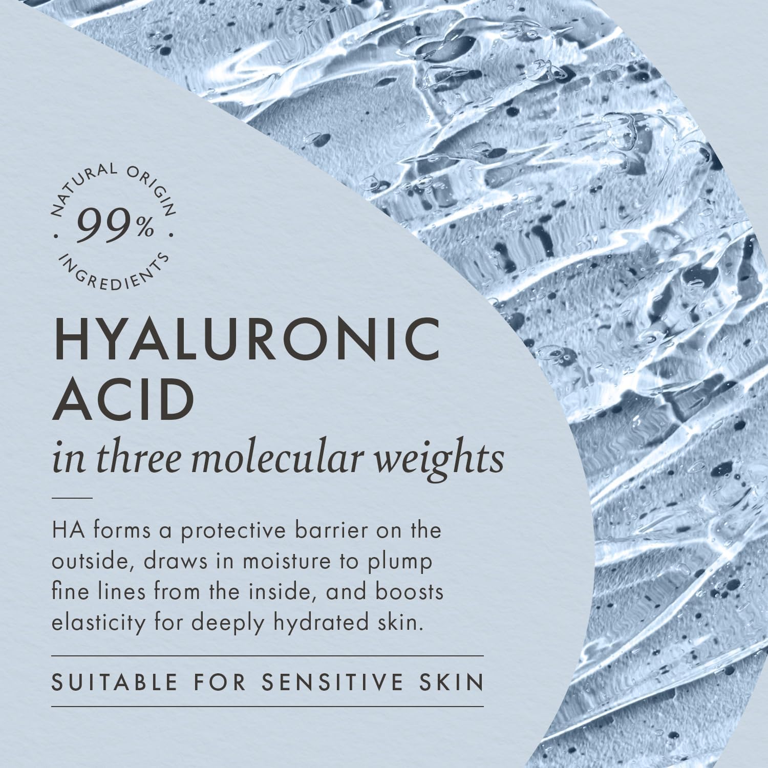 Hyaluronic Acid Serum for Face 50ml, Face Serum Skincare for a Rejuvenated Skin - Collagen Serum for Face with Organic Aloe Vera for Sensitive Skin - Vegan Skin Care by Satin Naturel-3