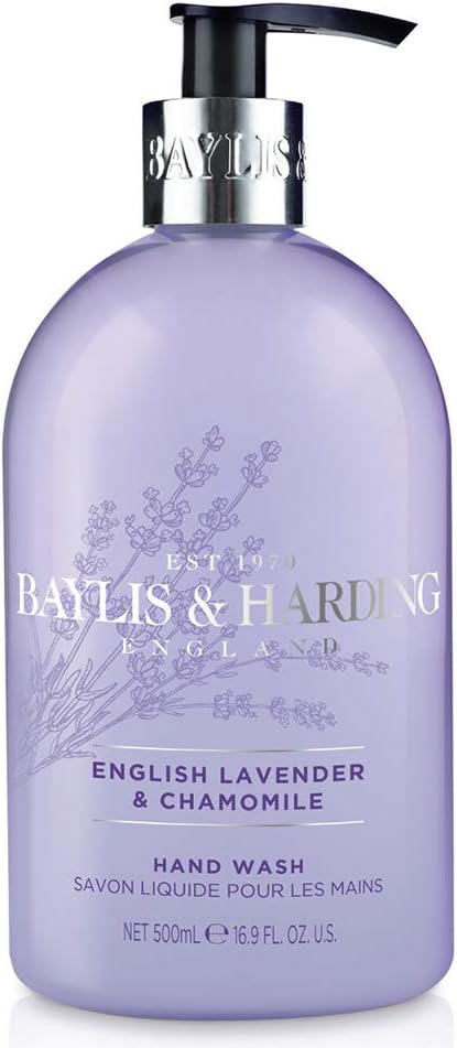 Baylis & Harding English Lavender and Chamomile Hand Wash, 500 ml (Pack of 3) - Vegan Friendly-1