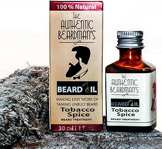 The Authentic Beardman's Signature Beard Oils (Tobacco)