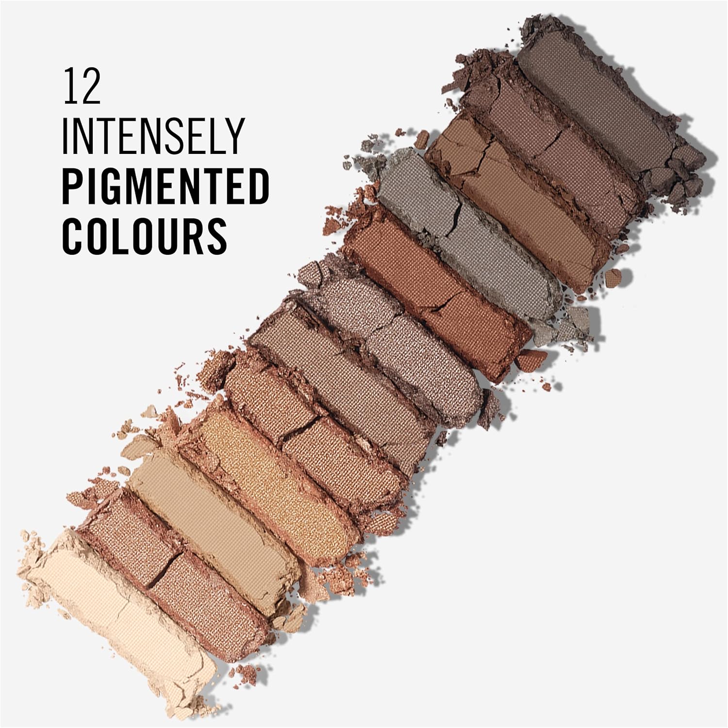 Rimmel Magnif'eyes Nude Edition Eyeshadow Palette, 12 shade, Cream-3