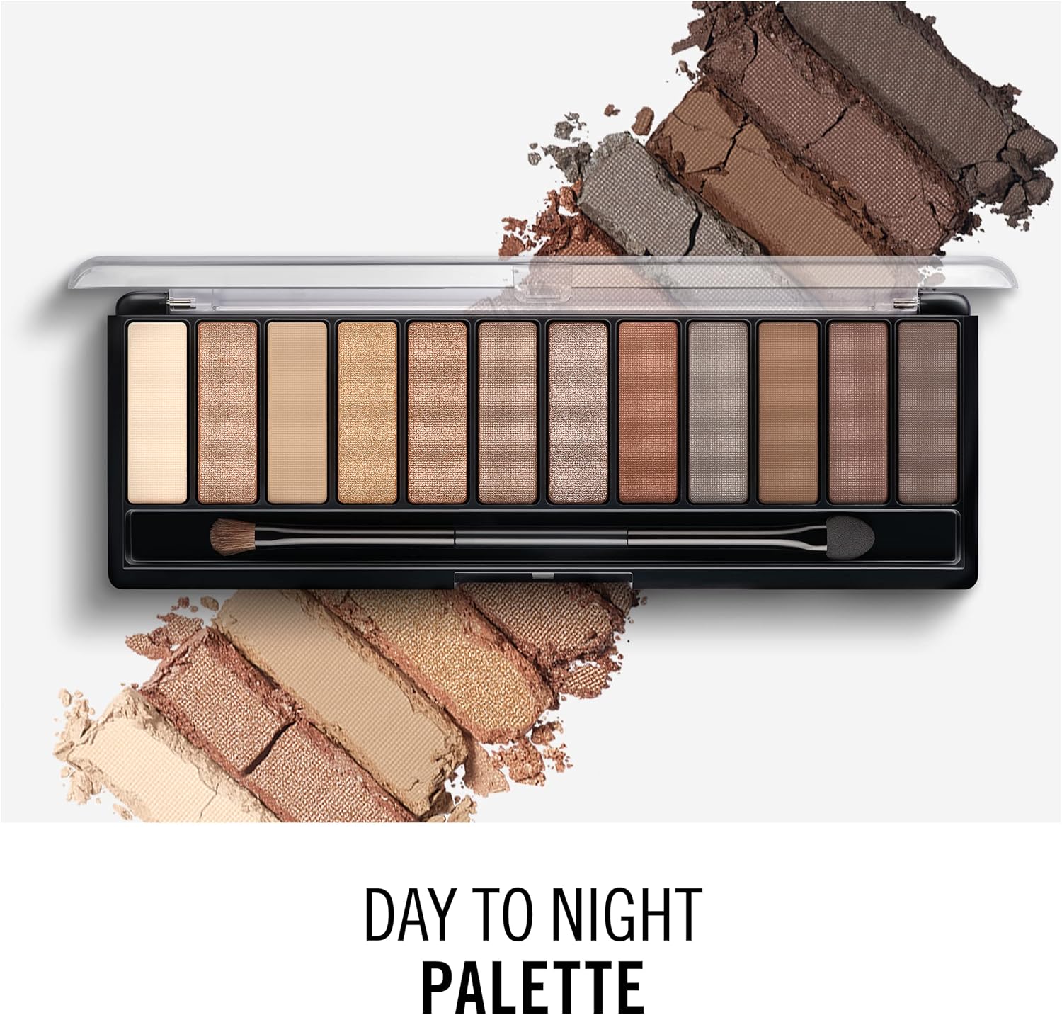 Rimmel Magnif'eyes Nude Edition Eyeshadow Palette, 12 shade, Cream-4