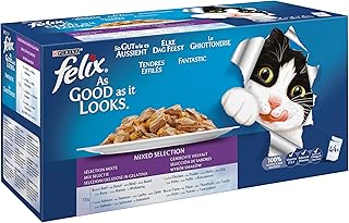 Felix As Good As It Looks Cat Food Mix PAck 44 x 100 g