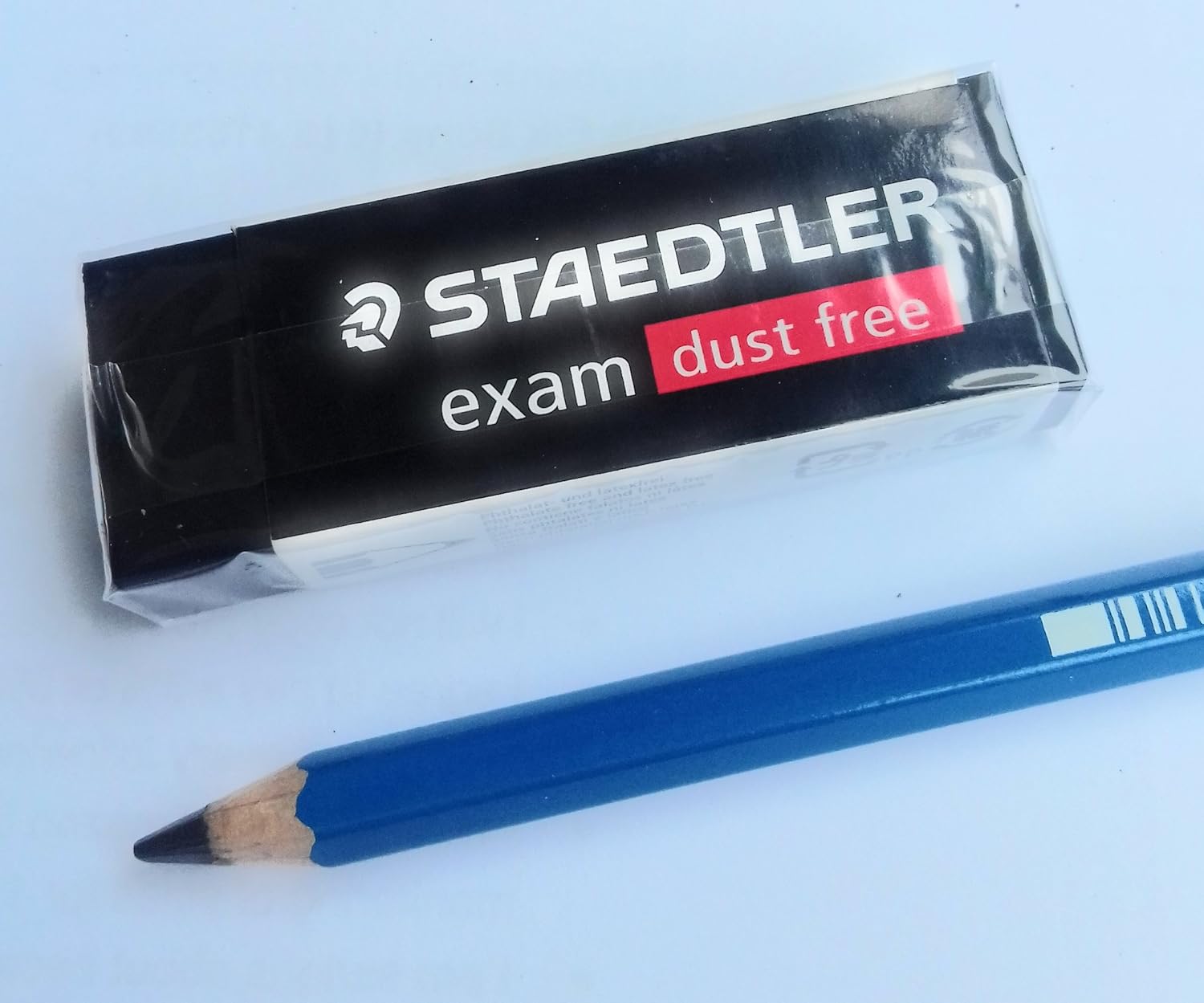 STAEDTLER Staedtler Large Exam Dust Free Pencil Eraser (526 E20) Pack of 5 Erasers-2