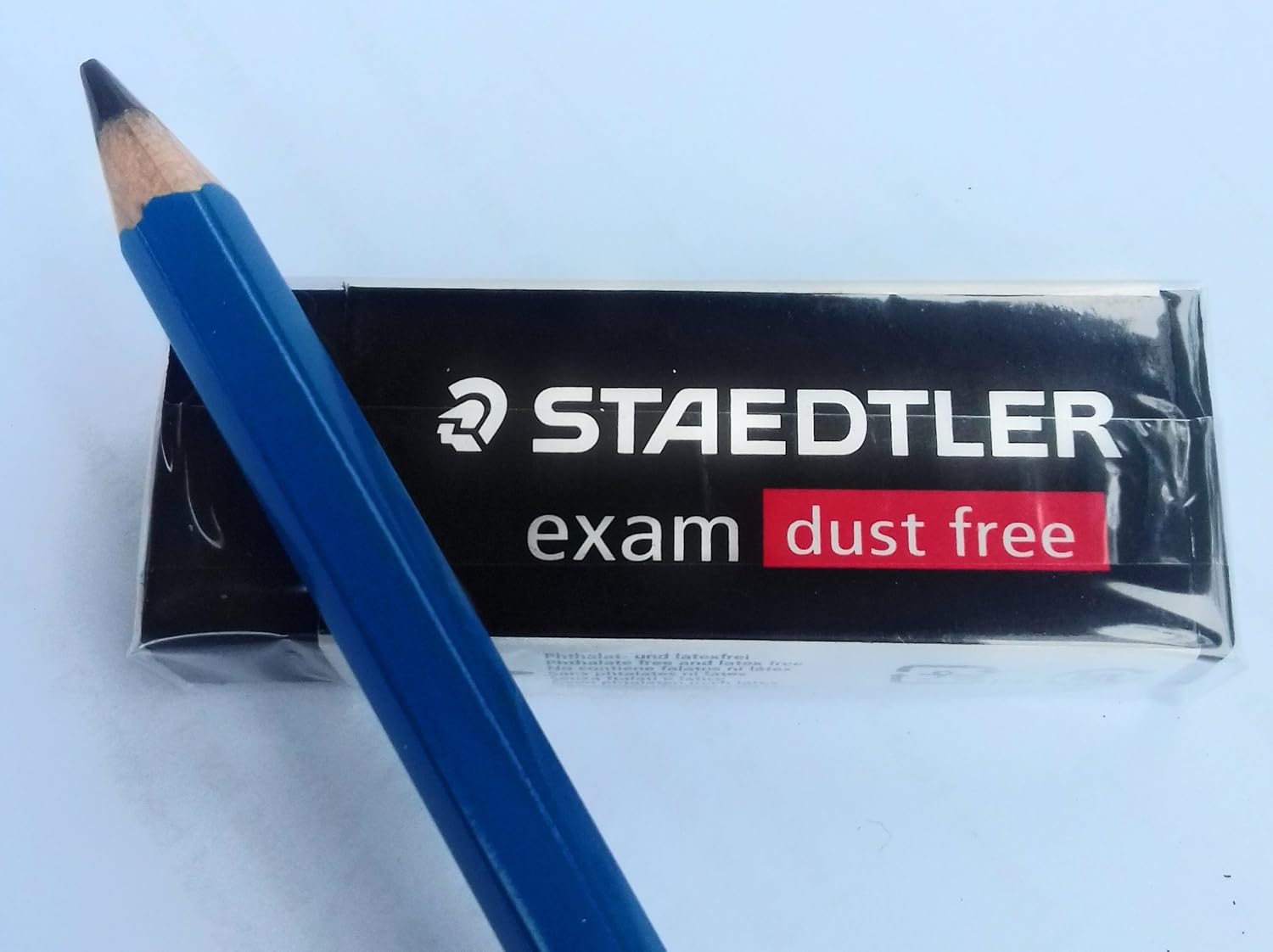 STAEDTLER Staedtler Large Exam Dust Free Pencil Eraser (526 E20) Pack of 5 Erasers-3